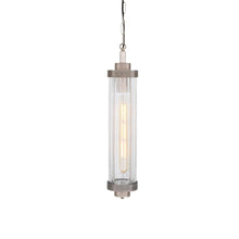 Mullan Lighting Fluted Glass Pendant
