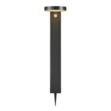 Rica Outdoor Round LED Garden Light Black