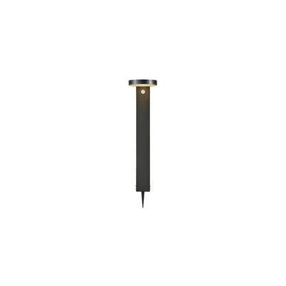 Rica Outdoor Round LED Garden Light Black