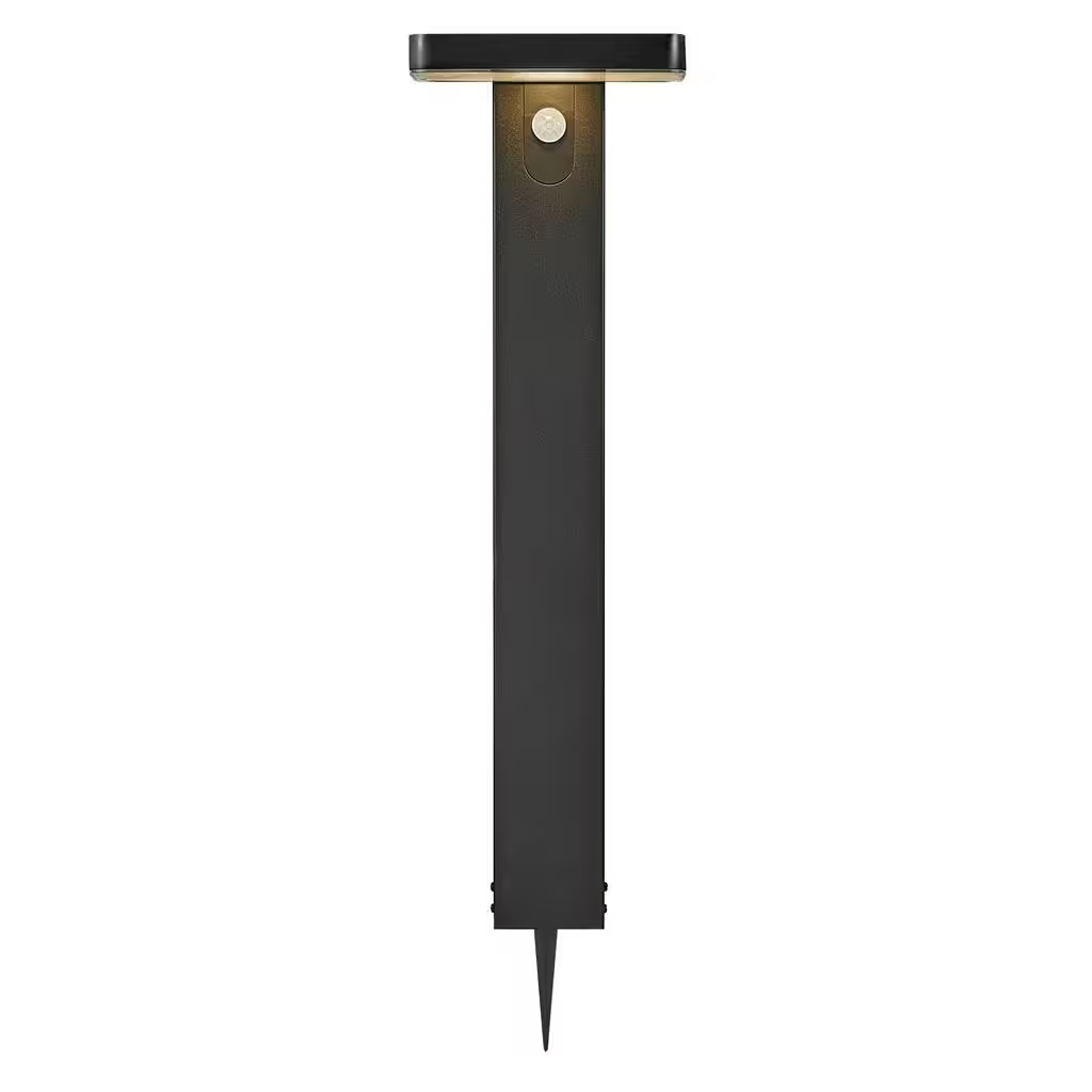 Rica Outdoor Square LED Garden Light Black