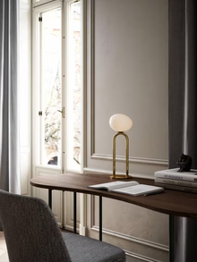 Shapes Table Lamp Brass