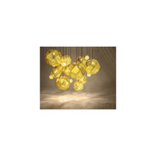 Etch 50cm Pendant Matt Brass