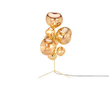 Melt 7-Light Floor Lamp Polished Gold