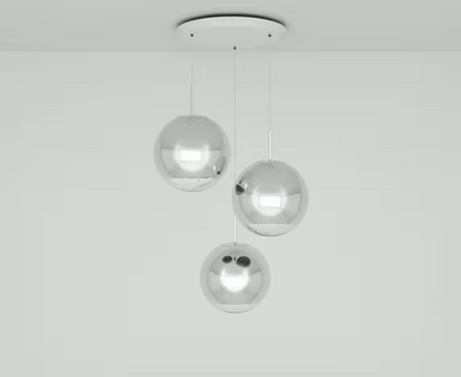 Mirror Ball 40cm Round LED Pendant