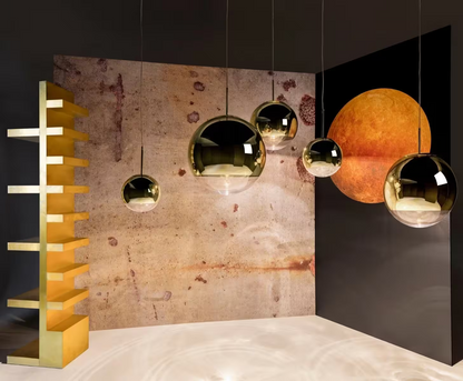 Mirror Ball 25cm Round LED Pendant