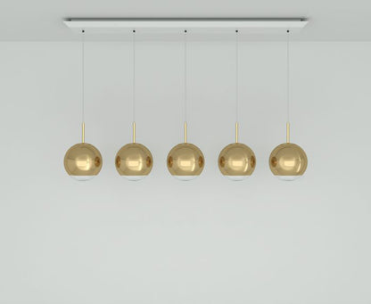 Mirror Ball 25cm Round Pendant