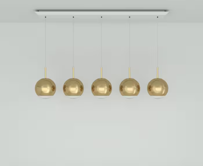 Mirror Ball 25cm Round LED Pendant