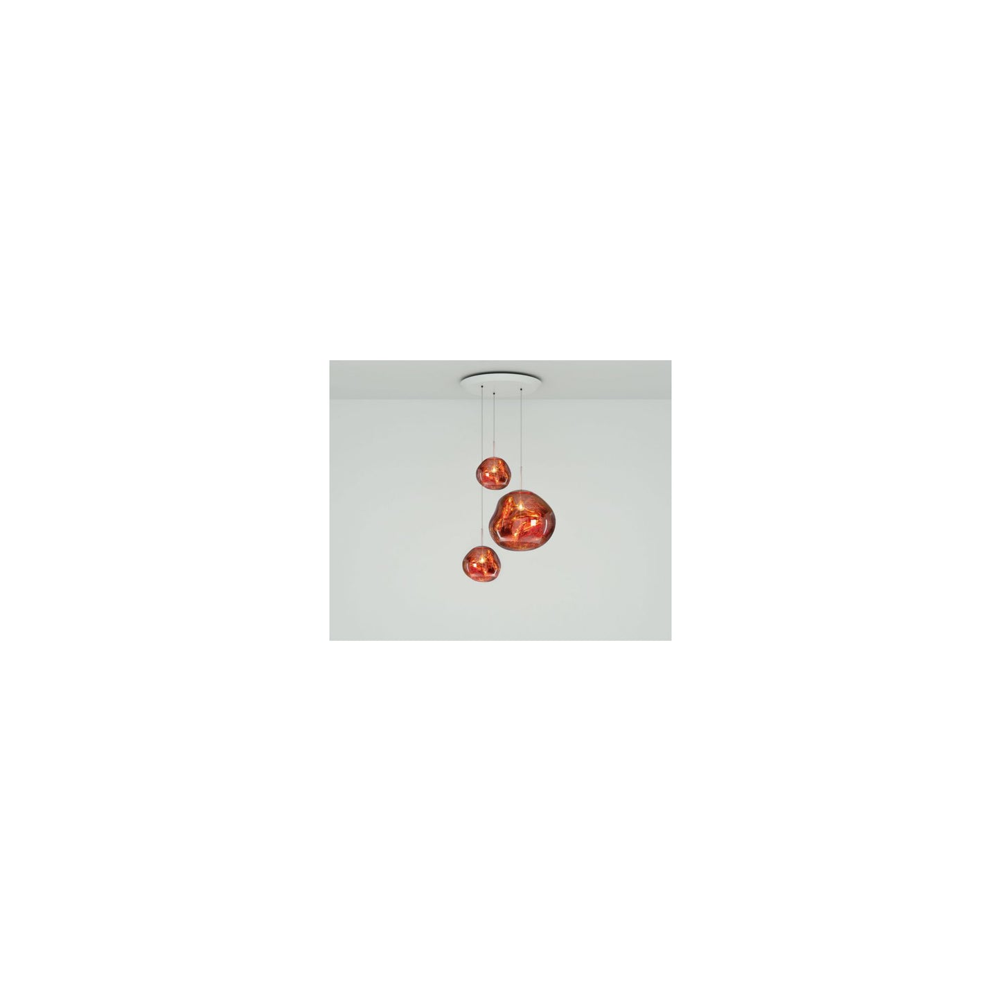 Melt Trio Round LED Pendant
