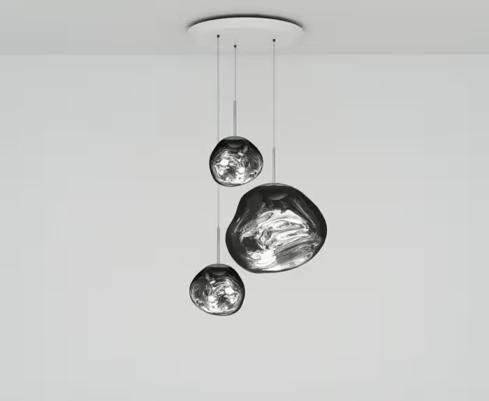 Melt Trio Round LED Pendant