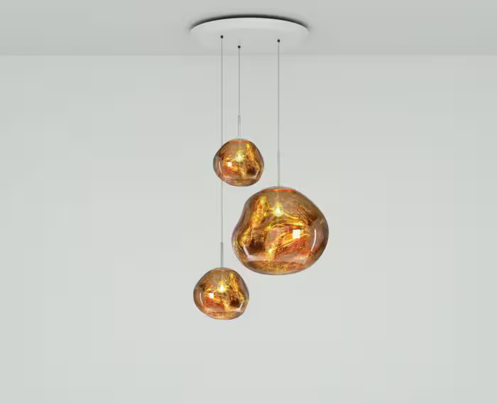 Melt Trio Round LED Pendant