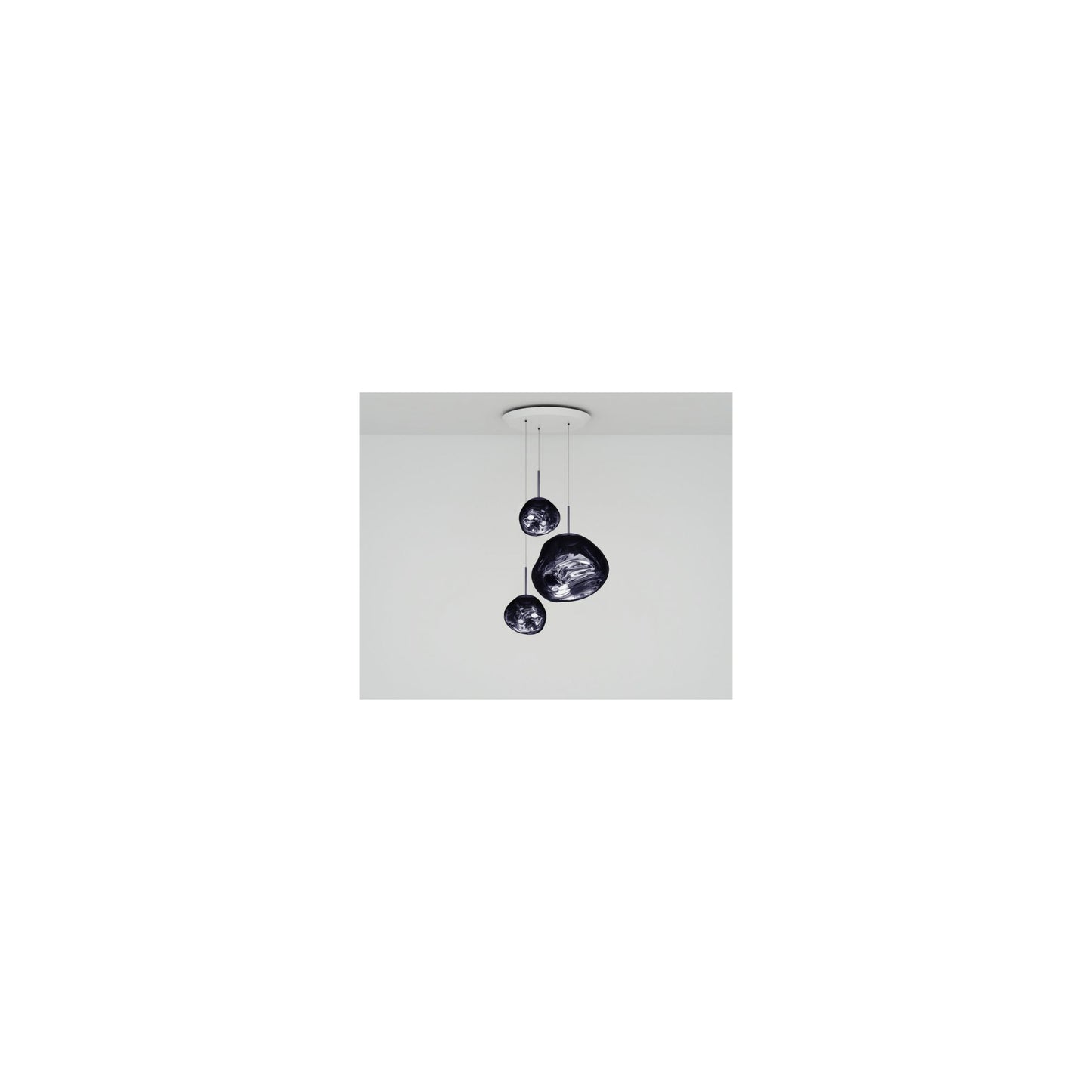 Melt Trio Round LED Pendant
