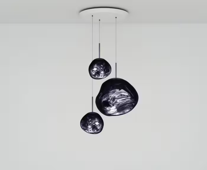 Melt Trio Round LED Pendant