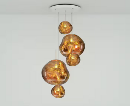 Melt Large Round LED Pendant