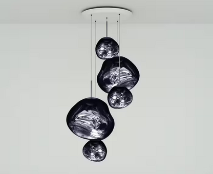 Melt Large Round LED Pendant
