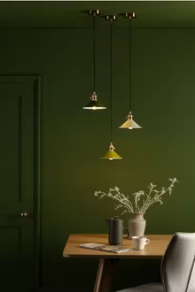 Hadano 1-Light Pendant Natural Brass