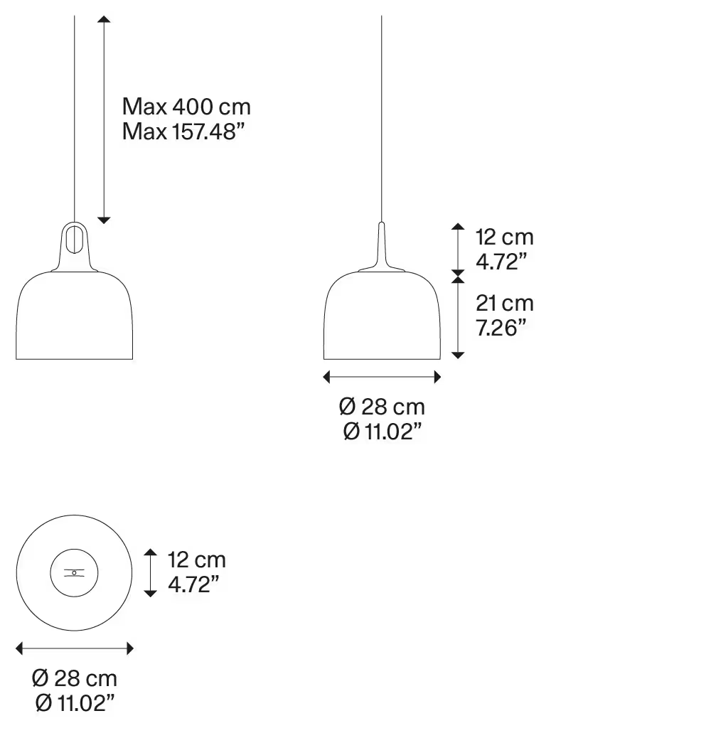 JIM Bell LED Pendant