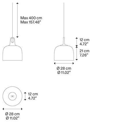 JIM Bell LED Pendant
