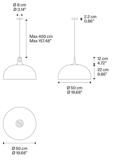 JIM Dome LED Pendant