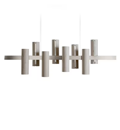 Black Note Keys LED Pendant