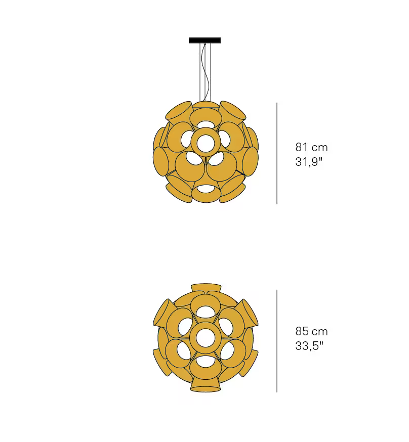 Dandelion LED Pendant