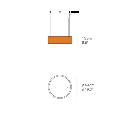 Gea Slim LED Pendant
