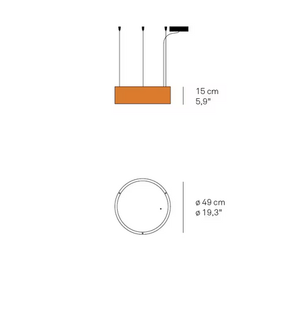 Gea Slim LED Pendant