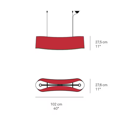 New Wave Single Pendant