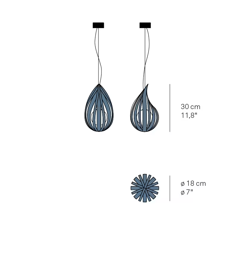 Raindrop Small Pendant