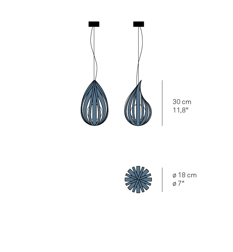 Raindrop Small Pendant