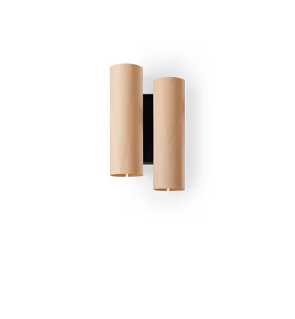 Black Note Duplet LED Wall Light