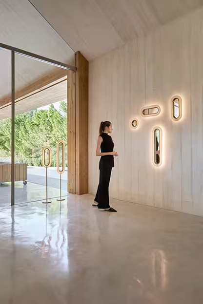 Lens Circular LED Wall Light