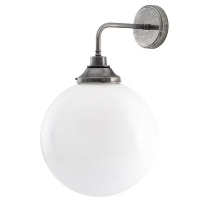 Pelagia Opal Glass Wall Light