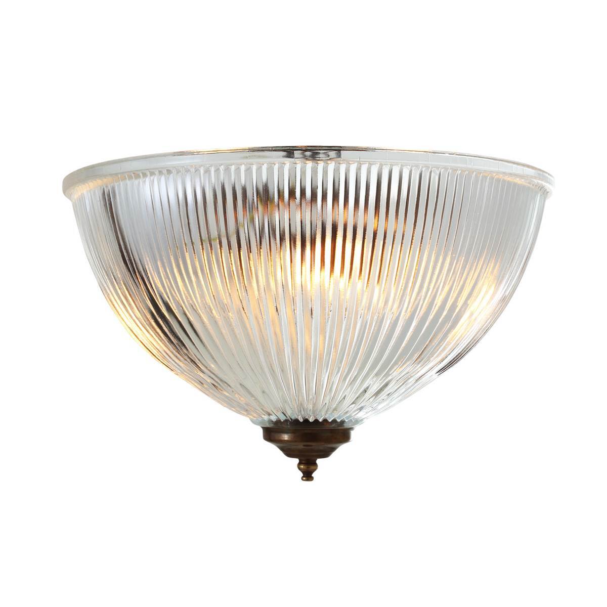 Mullan Lighting Moroni Prismatic Dome Ceiling Light