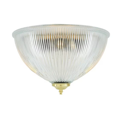 Moroni Prismatic Glass Dome Ceiling Light