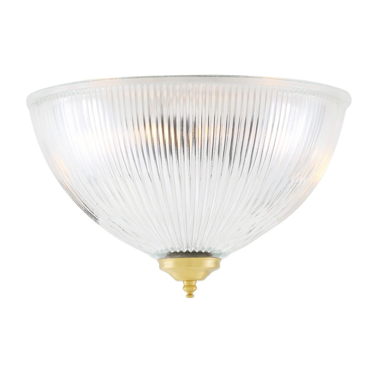 Mullan Lighting Moroni Prismatic Dome Ceiling Light