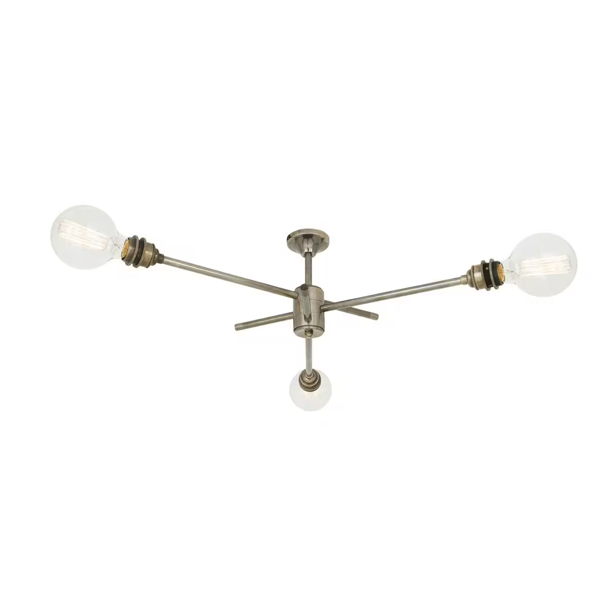 Mombasa Industrial 3-Arm Ceiling Light