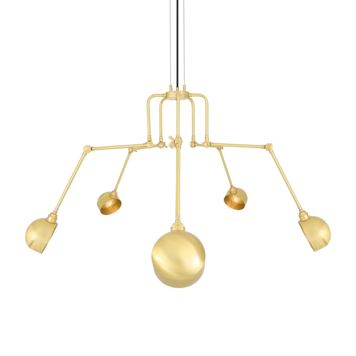 San Jose Industrial 5-Arm Industrial Pendant