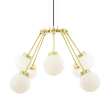 Boho 8-Arm Modern Globe Chandelier