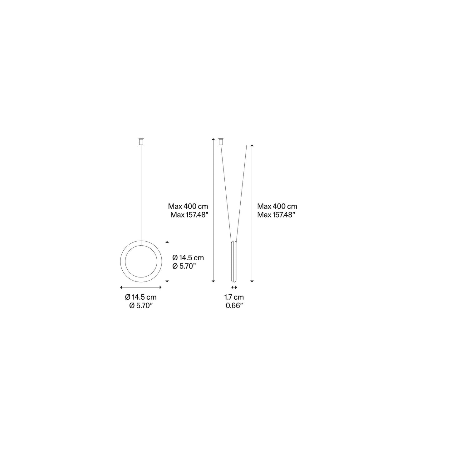 IVY V 2700K LED Pendant