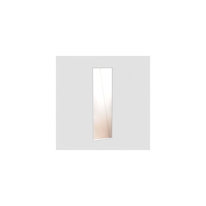 Borgo Trimless 35 Small Matt White LED Wall Recessed