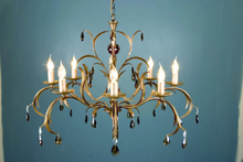 Lily 8-Light Chandelier Bronze Patina