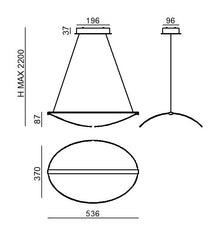 Stilnovo Diphy Pendant