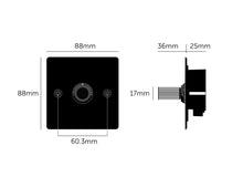 Buster and Punch 1G 120W Rotary Dimmer Switch