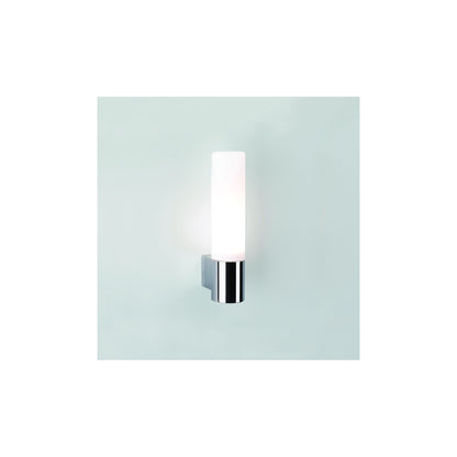Bari Frosted Glass Wall Light with Tube Base