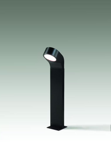 Soprano Low Energy Exterior Bollard Black