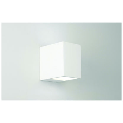 Mosto Modern White Plaster Wall Light