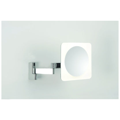 Niimi Round Bathroom Swing Arm Bathroom Mirror