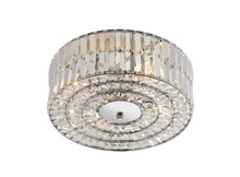 Errol Four-Light Crystal Flush Mount