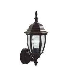 Hambro Up Wall Lantern With Bevelled Glass, IP43