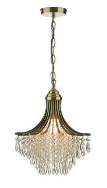 Dar Suri 1-Light Crystal Pendant
